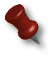 Red Push Pin